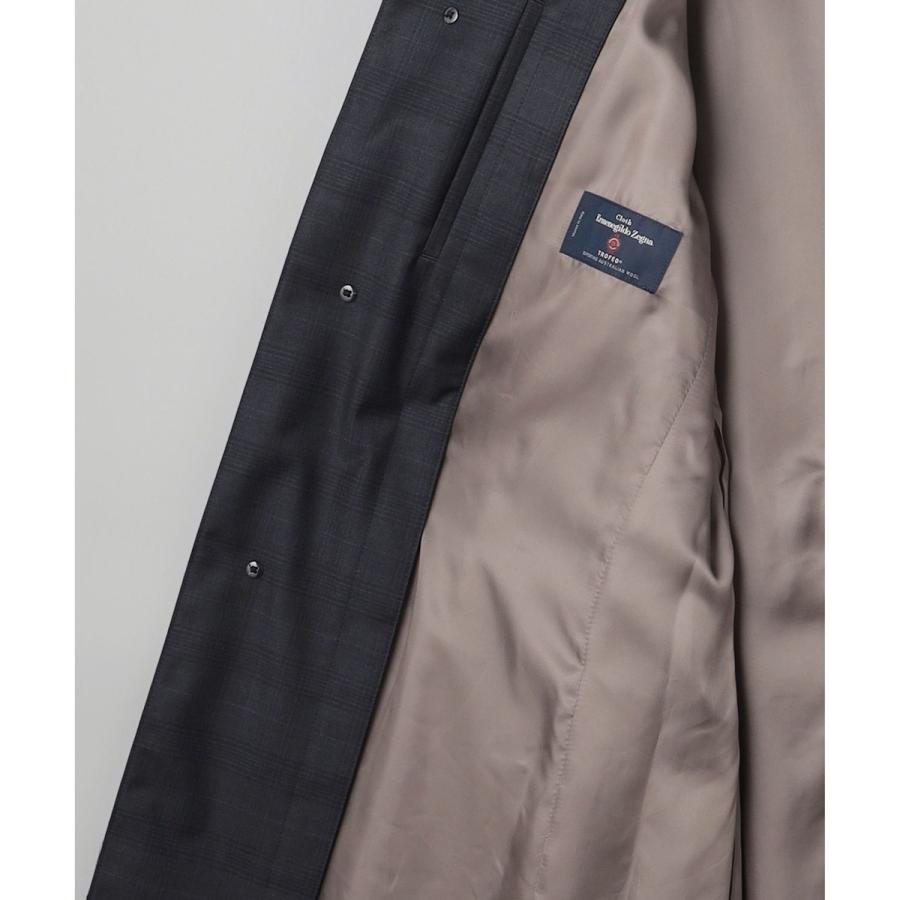 【Zegna/ゼニア】TROFEOラミネートロング ステンカラーコートの画像