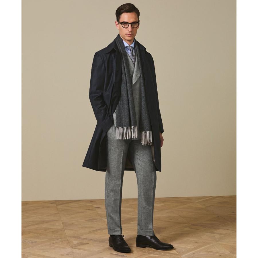 【Zegna/ゼニア】TROFEOラミネートロング ステンカラーコートの画像
