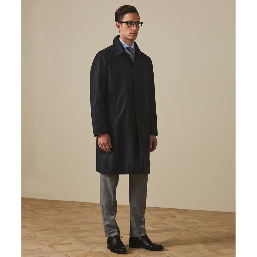 【Zegna/ゼニア】TROFEOラミネートロング ステンカラーコートの画像