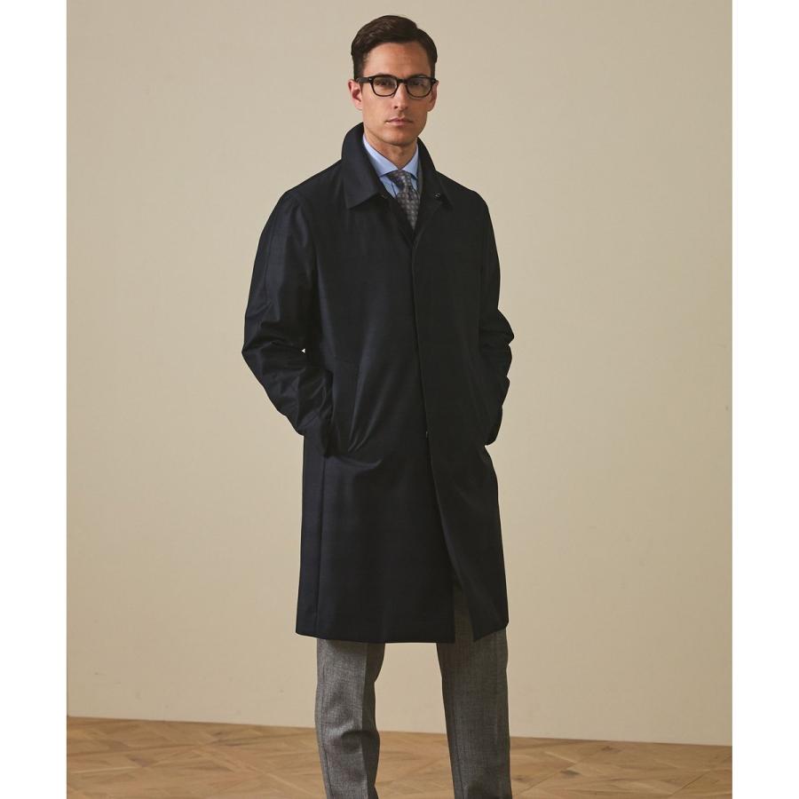 【Zegna/ゼニア】TROFEOラミネートロング ステンカラーコートの画像