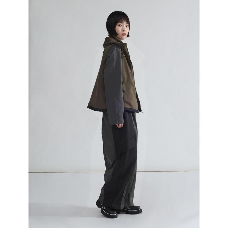 LASUD（ラシュッド） 異素材ドッキングフリースベスト : マルイ(丸井
