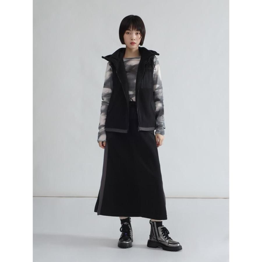 LASUD（ラシュッド） 異素材ドッキングフリースベスト : マルイ(丸井