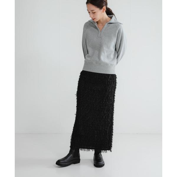 URBAN RESEARCH（アーバンリサーチ） フリンジジャガードスカート