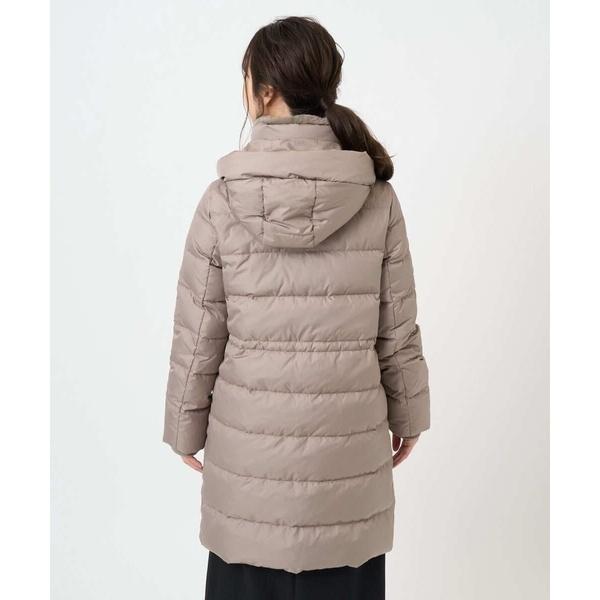 小さいサイズ】ベーシックタフタ ロングダウンコート/撥水加工
