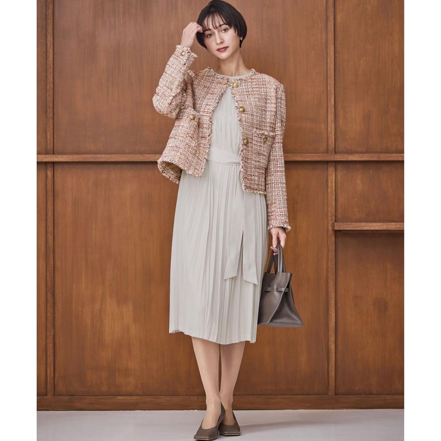 新品未使用タグ付 JUSGLITTY 2WAYボタンジャケット 9号 キャメル 新品タグ付き JUSGLITTY 美香さんコラボ 2WAY釦ジャケット キャメル