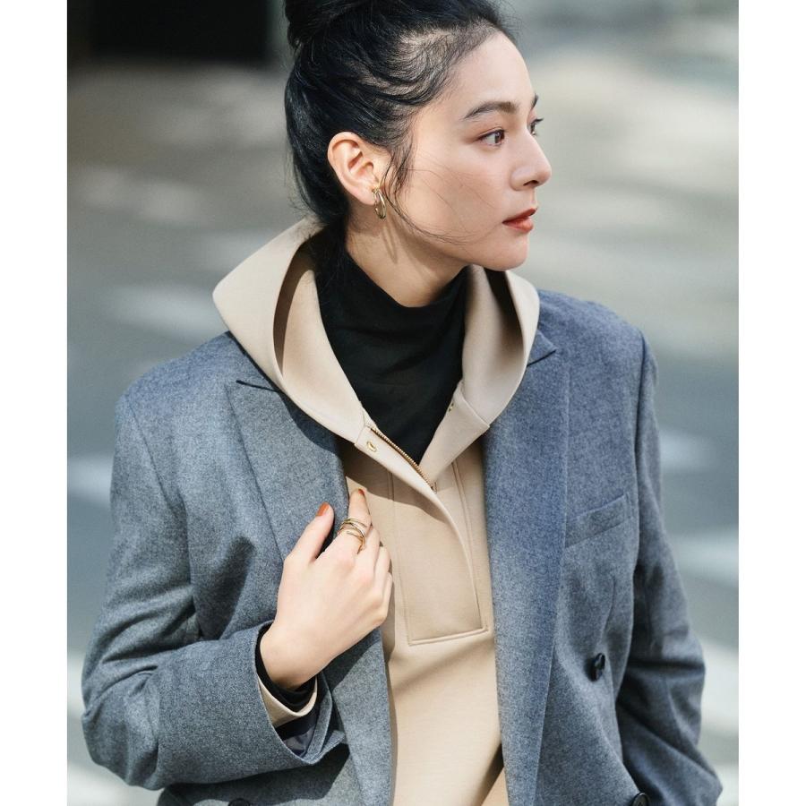 23区（ニジュウサンク） 【洗える】コットンエアーダンボール ドロスト