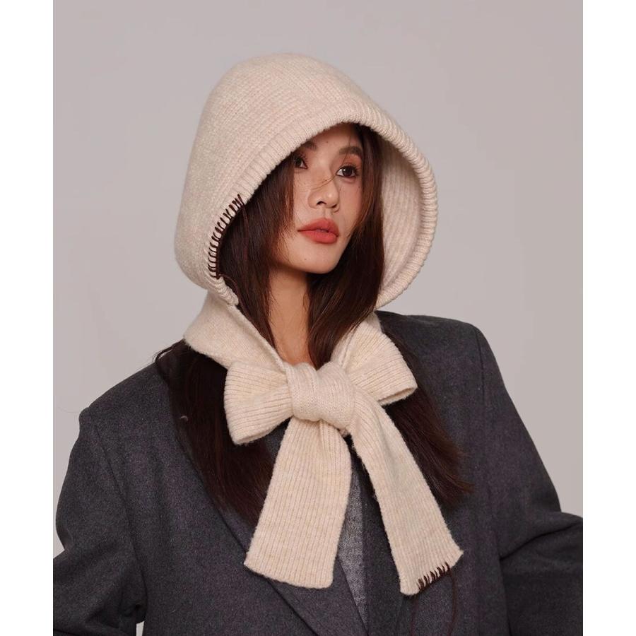 aimoha（アイモハ） ニットバラクラバ風フード付きマフラー : マルイ