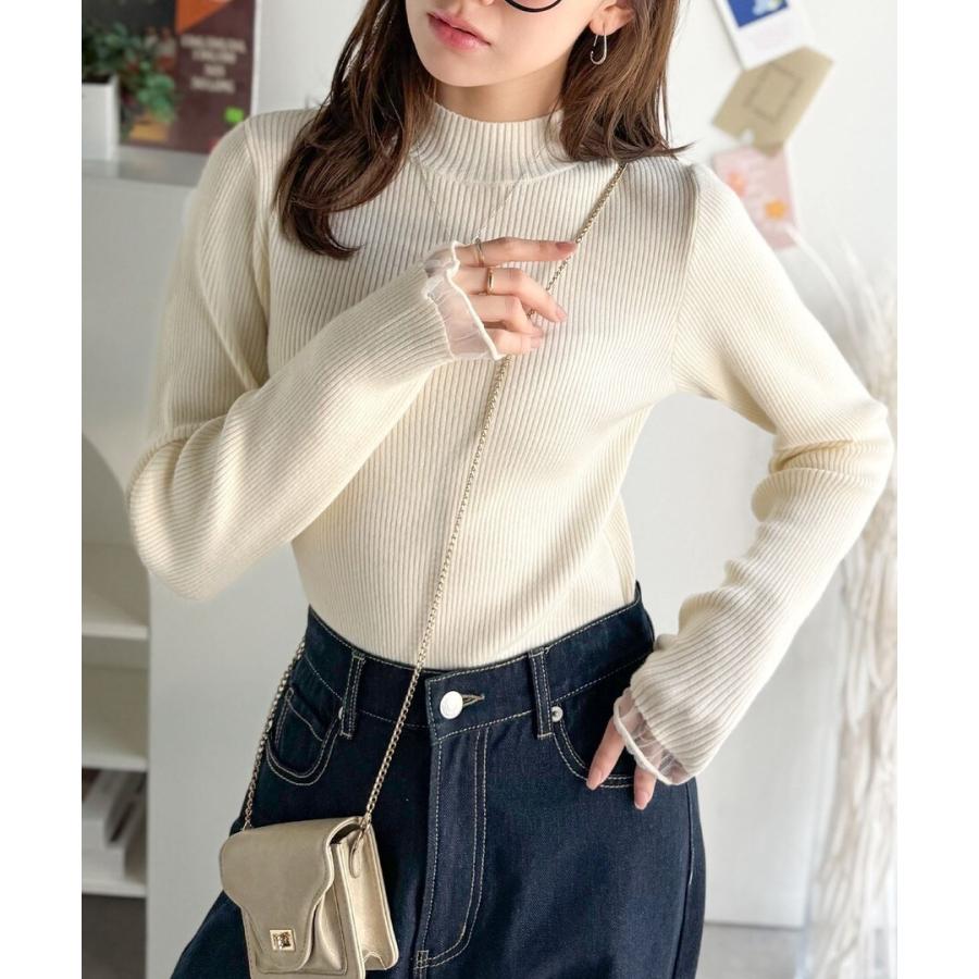 daaco×クラシカルエルフコラボ》袖先がフェミニンなアクセント。プチ