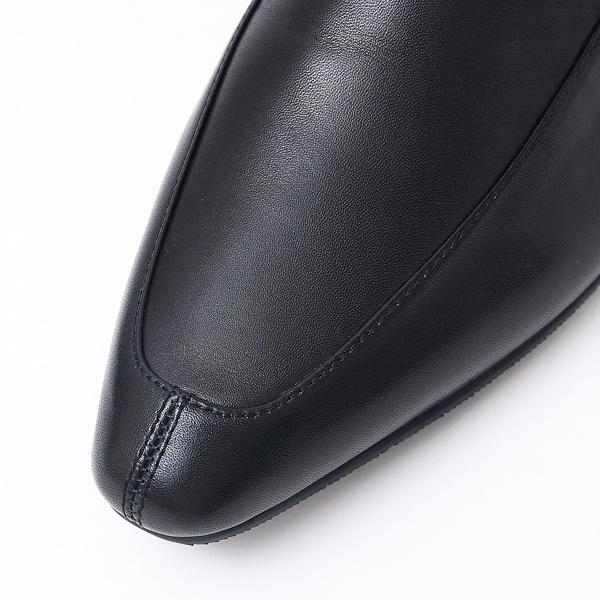 qualite（カリテ） 【SHISEI】MM CHISEL TOE SLIPON ソフトローファー