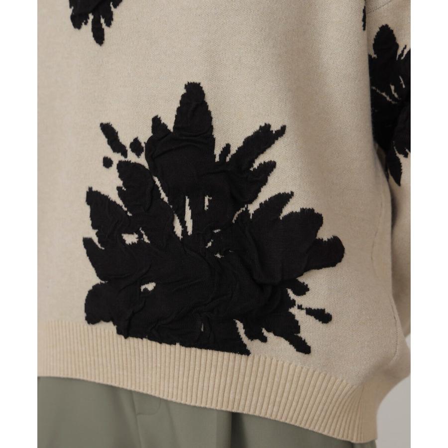 TODAYFUL ジャガードフラワーニット knit cardigan♡♡ 【フラワージャガードドルマンニットカーディガン