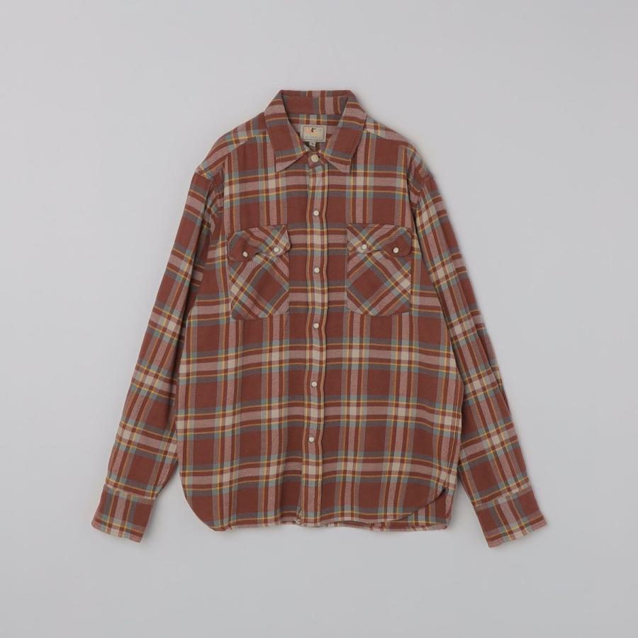 WYTHE/ワイス wythe Newyork ネルシャツ SHIPS（シップス） WYTHE NEW YORK: FLANNEL PEARLSNAP SHIRT : マルイ