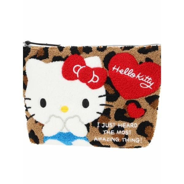 LUDIC PARK（ルディックパーク） ハローキティヒョウ柄ポーチ : マルイ