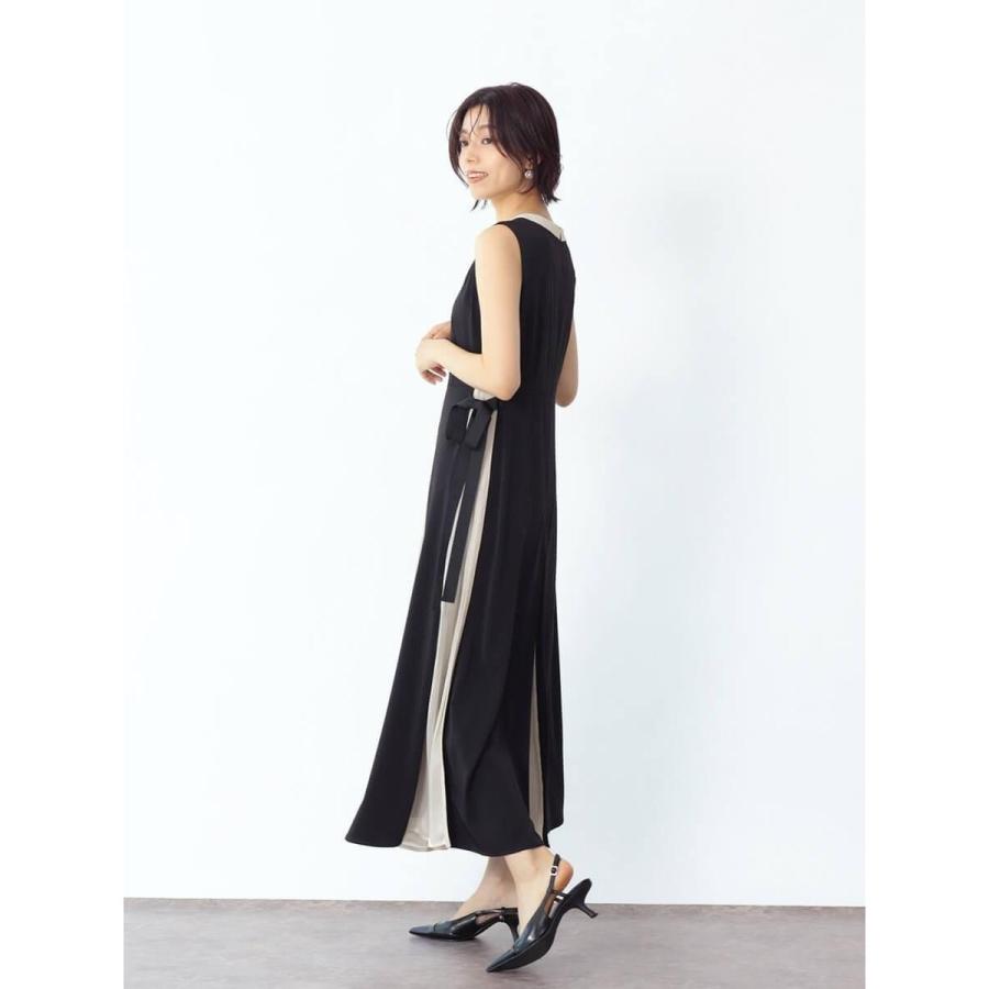 現行品✨️fennel サイドテープバイカラーロングワンピース FENNEL（フェンネル） サイドテープバイカラーロングワンピース