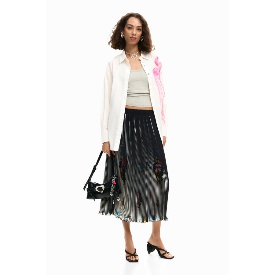 【NEW】デシグアル（Desigual）/ハートバックルショルダーバッグ チャーム付き 2026SS 新作 Desigual（デシグアル） ハートバックルショルダーバッグ チャーム付き