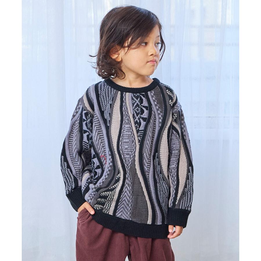 MARKEY'S（マーキーズ） 3Dレトロクルーネックニット : マルイ(丸井