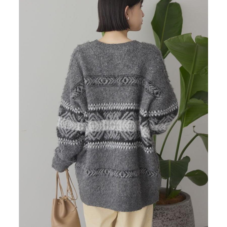 AMERICAN HOLIC（アメリカンホリック） アソート柄シャギーニット