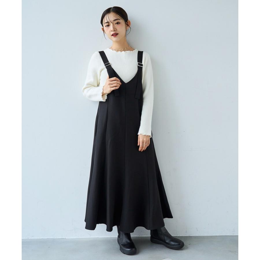 ☆再入荷】 マーメイド Vネック ジャンスカ ワンピース 【mil (ミル