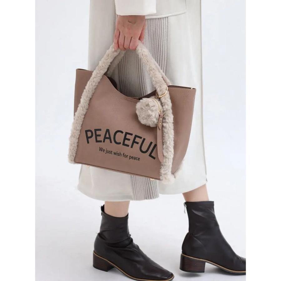 nouer（ヌエール） PEACEFULミニトートバッグ : マルイ(丸井)Yahoo!店