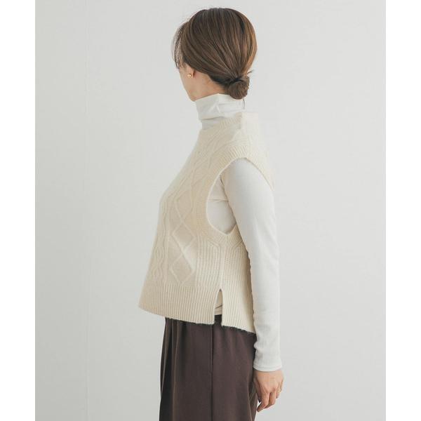 URBAN RESEARCH DOORS（アーバンリサーチドアーズ） ケーブル柄ニット