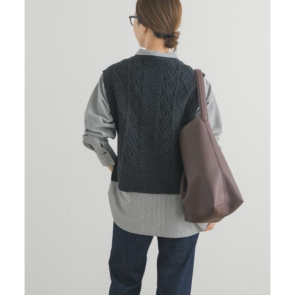 URBAN RESEARCH DOORS（アーバンリサーチドアーズ） ケーブル柄ニット