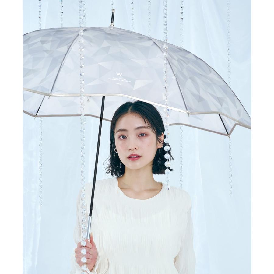 Wpc. 【Wpc.】ビニール傘 ジェムストーンアンブレラ 61cm 大きい