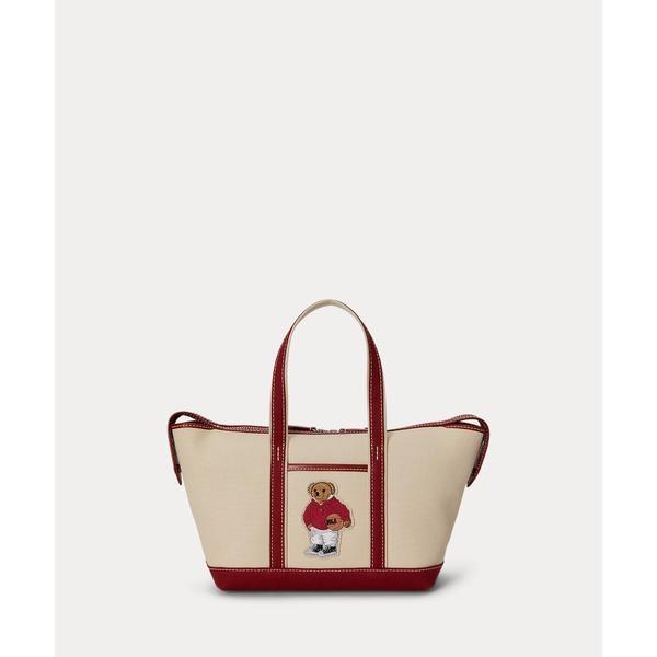 POLO ベア キャンバスミニショッパートートバッグ POLO RALPH LAUREN（ポロ・ラルフローレン） Polo ベア キャンバス