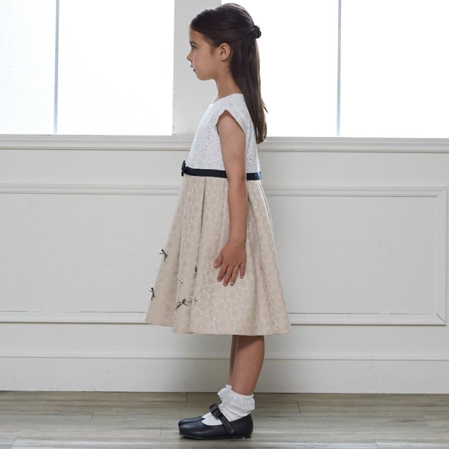 petit main 【フォーマル】ジャガードリボンOP+衿つきJKセット