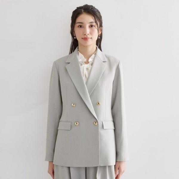 ザ ショップ ティーケー（THE SHOP TK）/【通勤・セレモニー】CAVIAN 金ボタンダブルブレストジャケット THE SHOP TK 【通勤・セレモニー】CAVIAN 金ボタンダブルブレスト