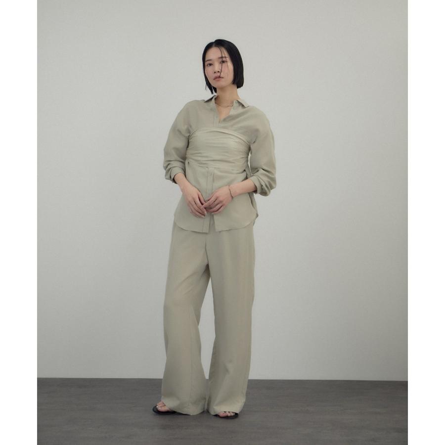 26SS]GENTLE SILK シャツ / セットアップ対応・洗える : マルイ(丸井 