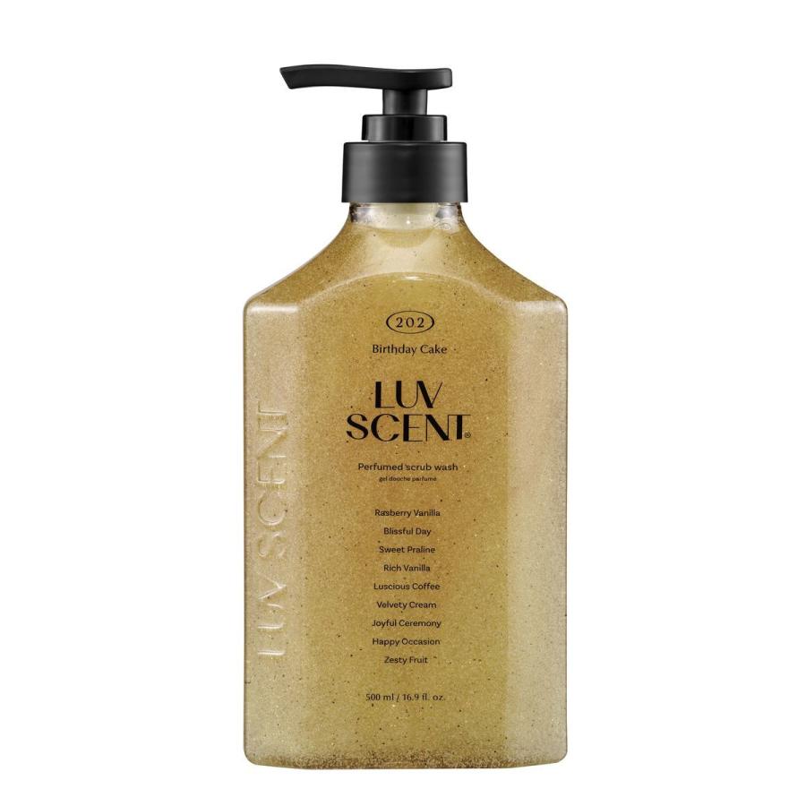 3個セット 新品未開封 ラブセント スクラブボディウォッシュ バースデーケーキ LUVSCENT(ラブセント) スクラブボディウォッシュ バースデイケーキ