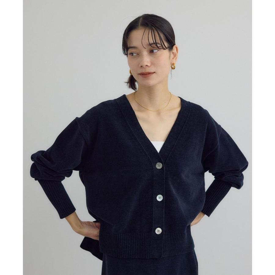 【新品】Vネックカーディガン-CreamyCotton /クリーミーコットン- Vネックカーディガン-CreamyCotton /クリーミーコットン- : マルイ
