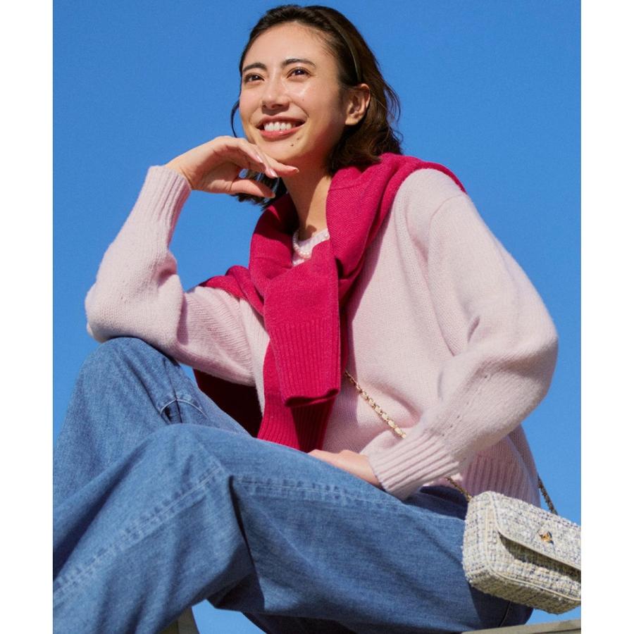 23区（ニジュウサンク） 【GISELe掲載】ウールカシミヤ パフスリーブ