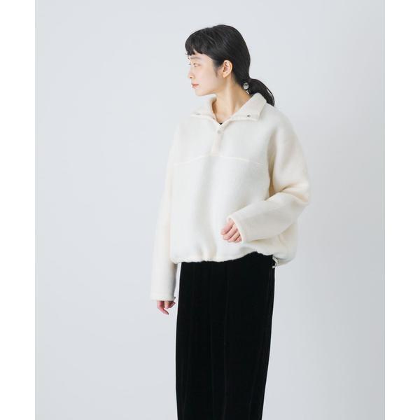 かぐれ ウールコットンフリースプルオーバー : マルイ(丸井)Yahoo!店