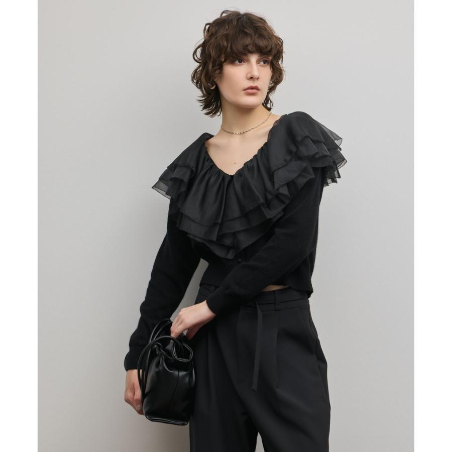 GRACE CONTINENTAL（グレースコンチネンタル） フリルニット