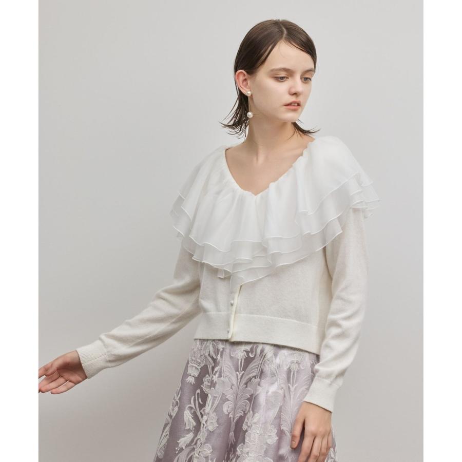 GRACE CONTINENTAL（グレースコンチネンタル） フリルニット