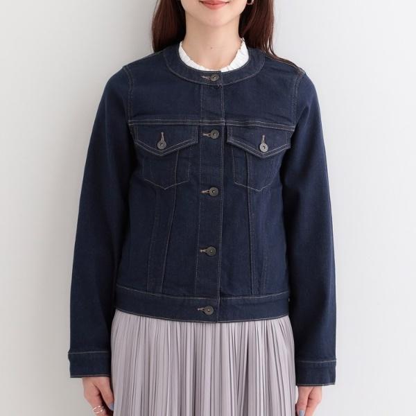 SHOO・LA・RUE DENIMS-LL高レビュー】大人のための ノーカラーデニム