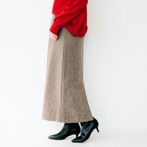 スカート oioi UNTITLED（アンタイトル） ツィードスカート : マルイ(丸井)Yahoo!店
