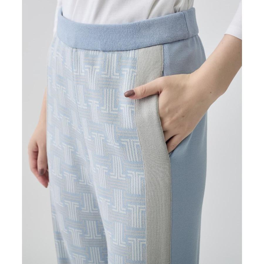 JLモノグラムニットパンツの画像