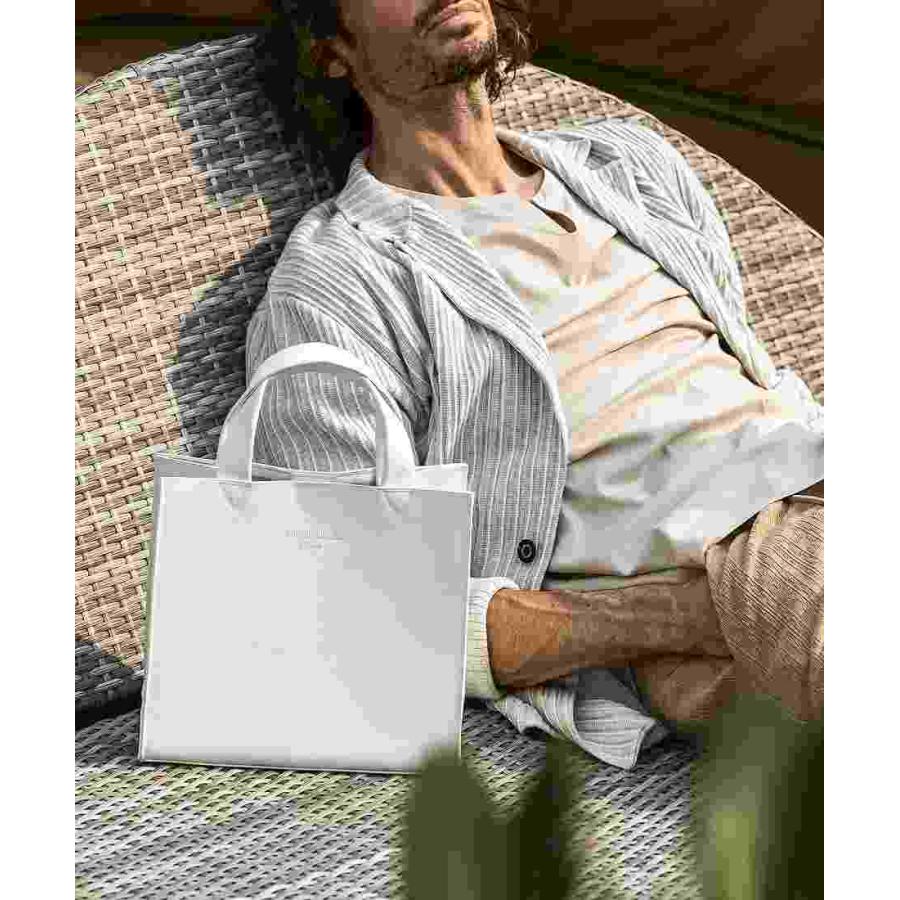 1PIU1UGUALE3 RELAX シンセティックサフィアーノミニトートバッグ