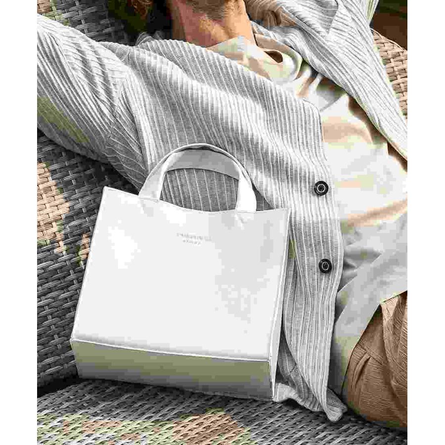 1PIU1UGUALE3 RELAX シンセティックサフィアーノミニトートバッグ