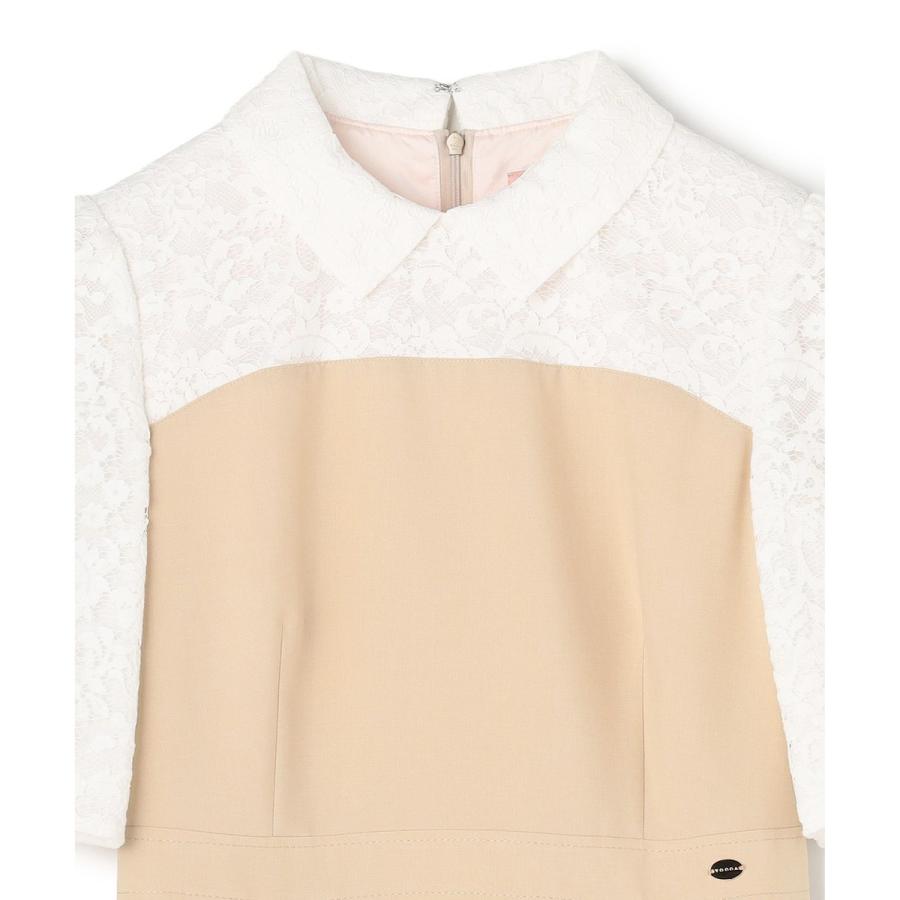 【宮本茉由さん着用】LACE A LA CARTE HALF SLEEVE ドレスの画像