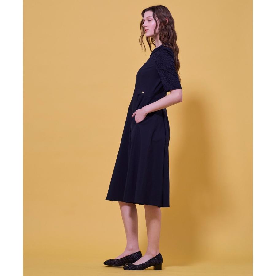 【宮本茉由さん着用】LACE A LA CARTE HALF SLEEVE ドレスの画像