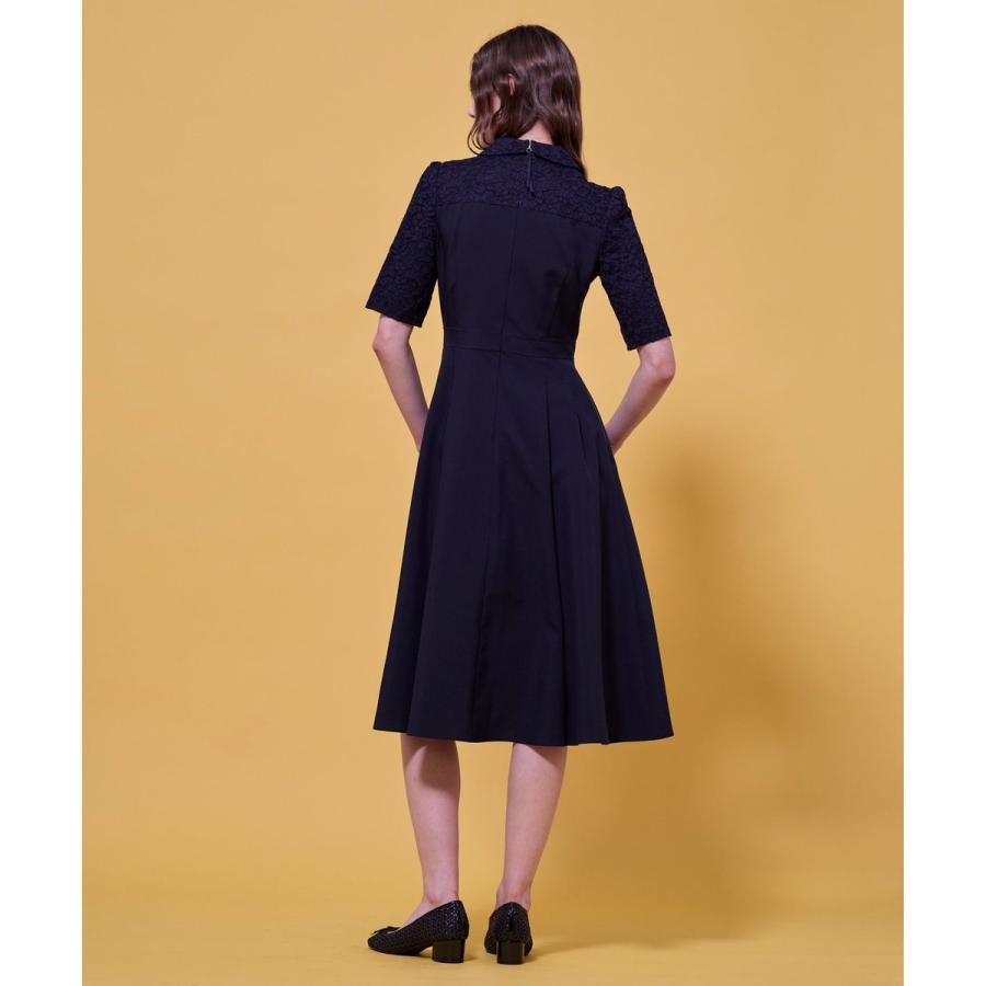 【宮本茉由さん着用】LACE A LA CARTE HALF SLEEVE ドレスの画像