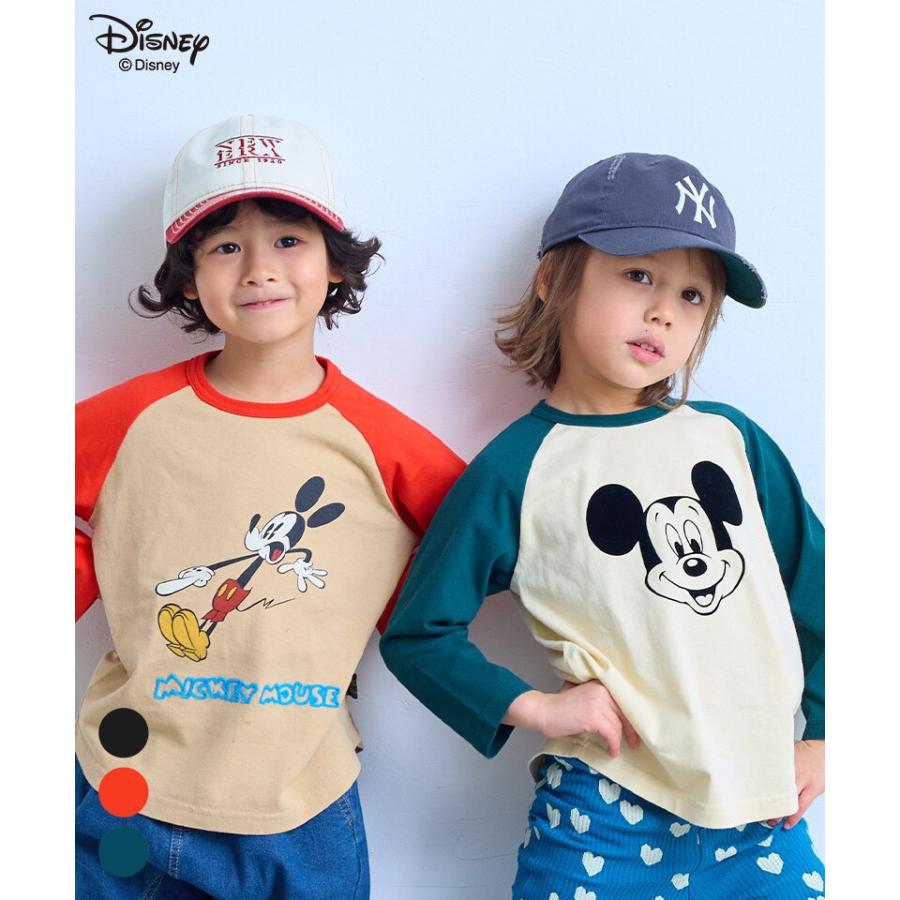 MARKEY'S（マーキーズ） 【Disney】ミッキーマウス/ラグランロンT