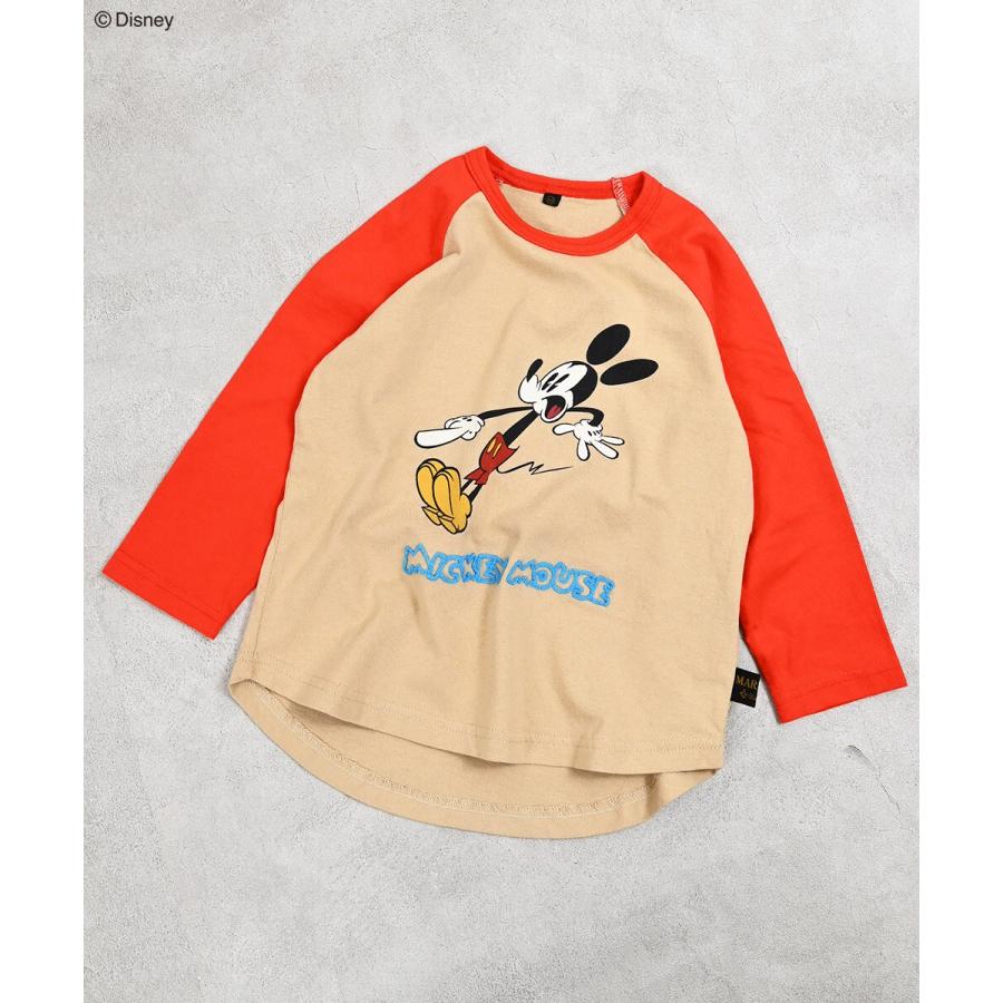 MARKEY'S（マーキーズ） 【Disney】ミッキーマウス/ラグランロンT