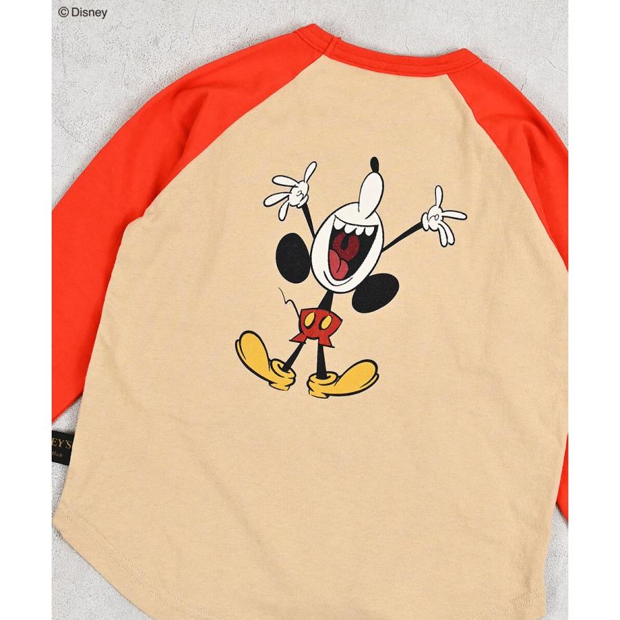 MARKEY'S（マーキーズ） 【Disney】ミッキーマウス/ラグランロンT