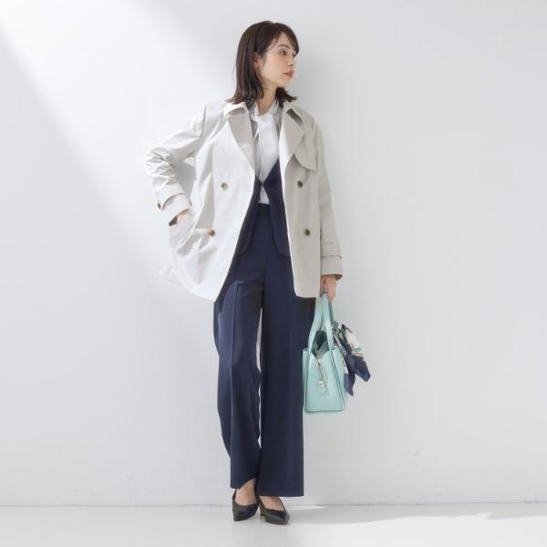 INDIVI（インディヴィ） 【花粉付着防止／撥水／UVケア】名品トレンチ