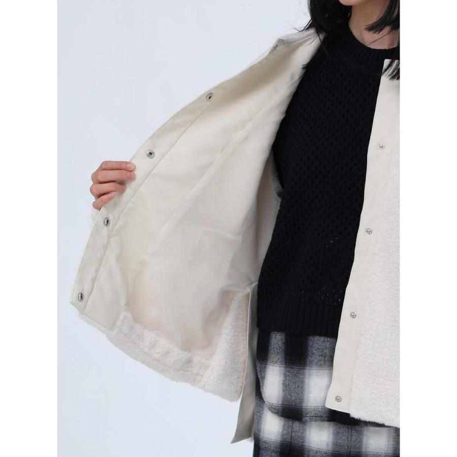 LASUD（ラシュッド） MIXボアコンビブルゾン : マルイ(丸井)Yahoo!店