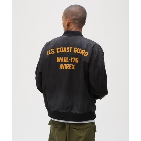 AVIREX（アヴィレックス） COTTON LIGHT MA-1 ”U.S.COAST GUARD 