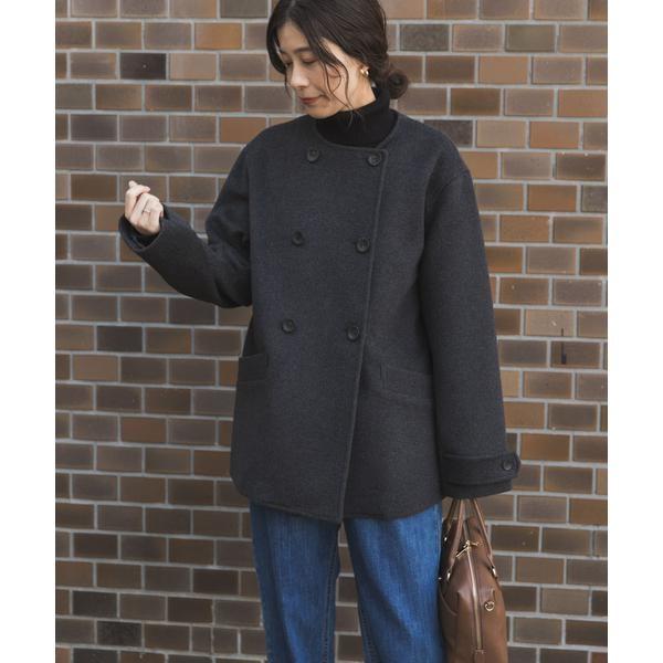 URBAN RESEARCH DOORS（アーバンリサーチドアーズ） ウールノーカラー